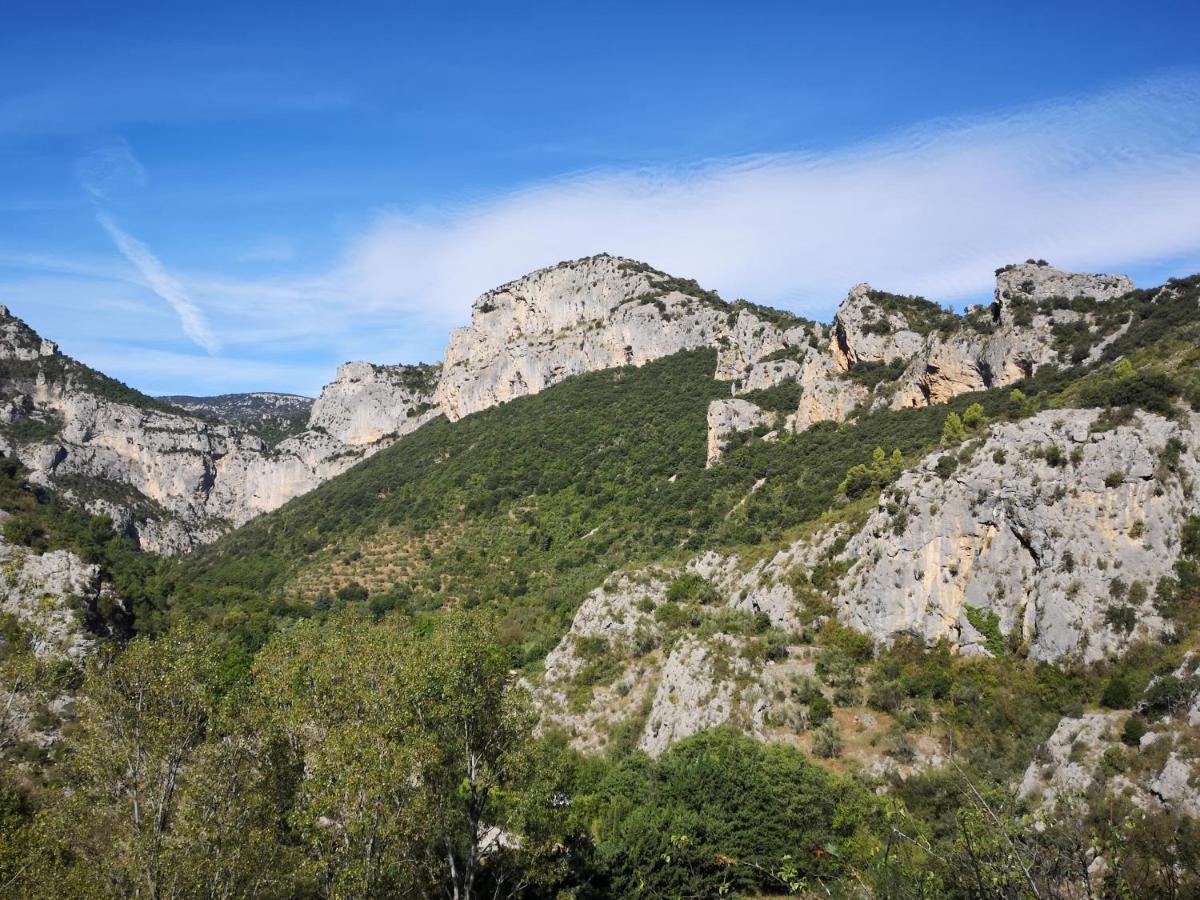 Le Mimosa Bed & Breakfast Saint-Saturnin-de-Lucian ภายนอก รูปภาพ