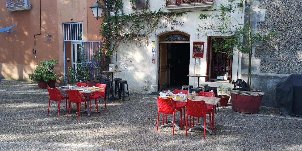 Le Mimosa Bed & Breakfast Saint-Saturnin-de-Lucian ภายนอก รูปภาพ