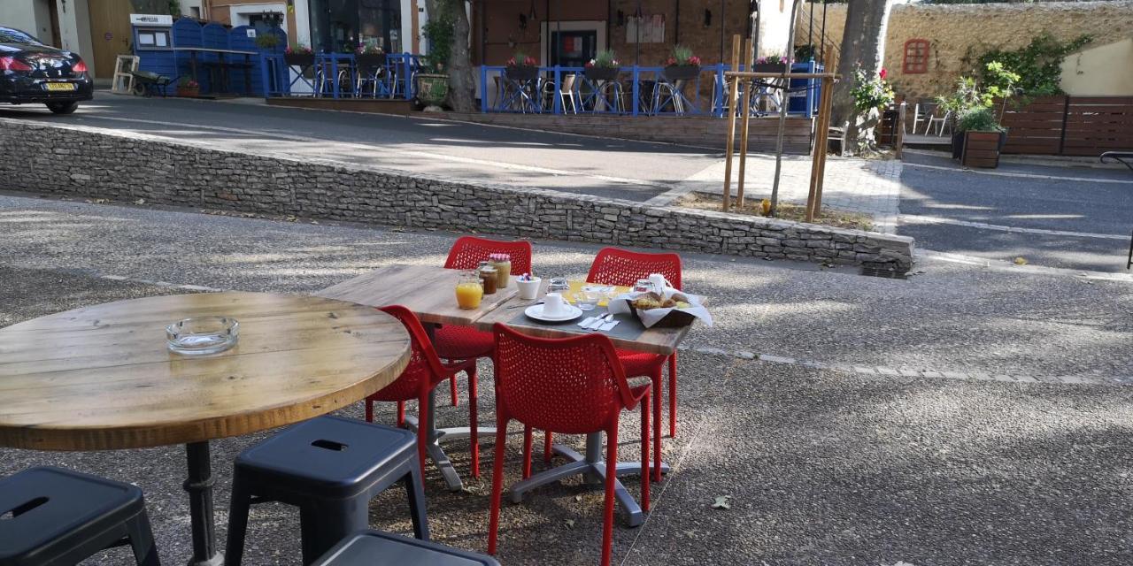 Le Mimosa Bed & Breakfast Saint-Saturnin-de-Lucian ภายนอก รูปภาพ