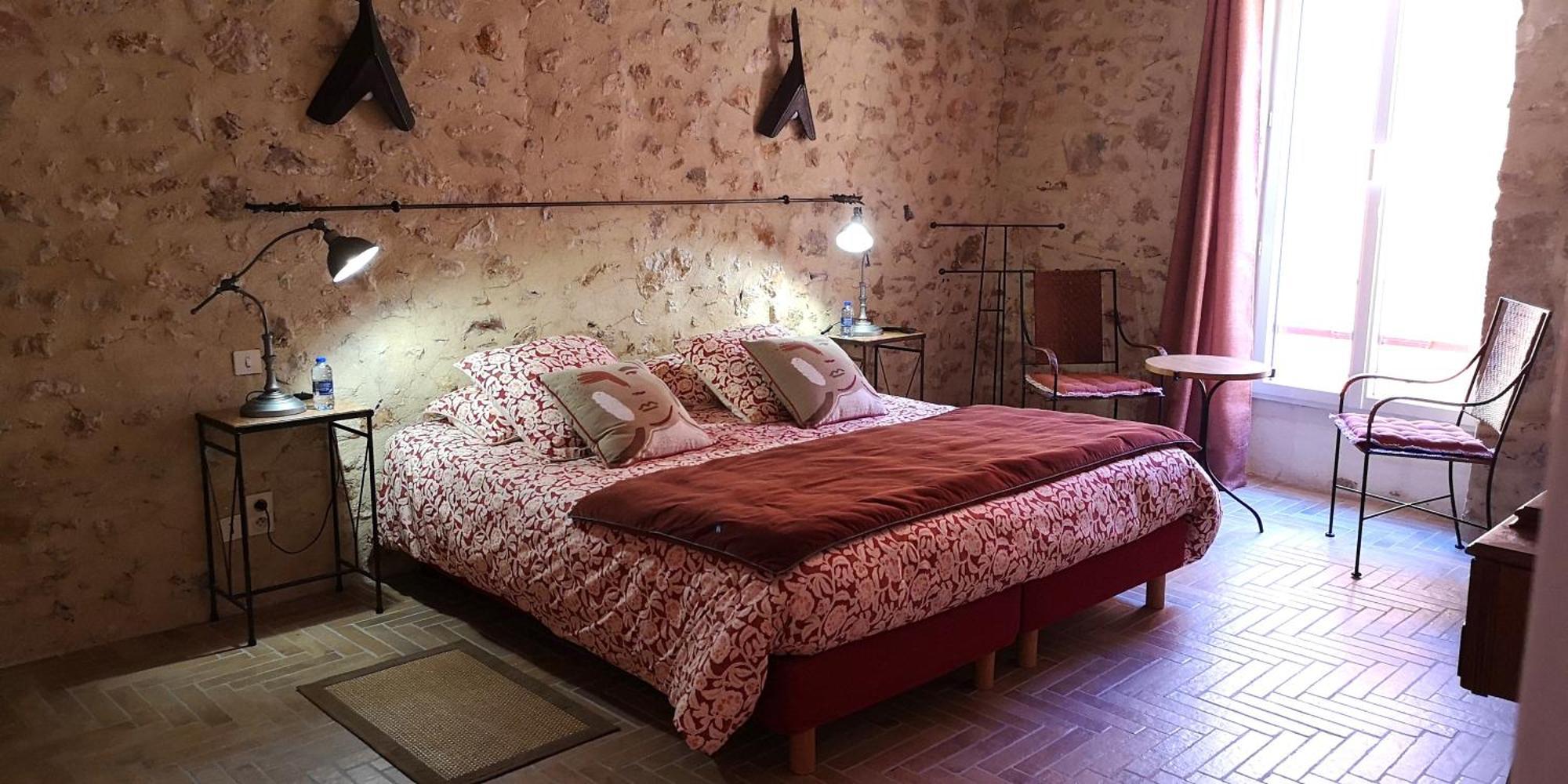 Le Mimosa Bed & Breakfast Saint-Saturnin-de-Lucian ภายนอก รูปภาพ